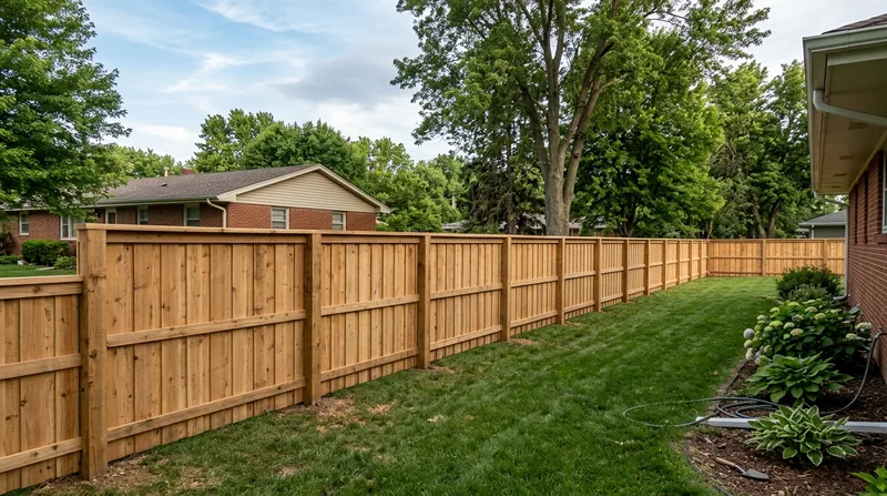 Wood & Privacy Fence Installation Omaha