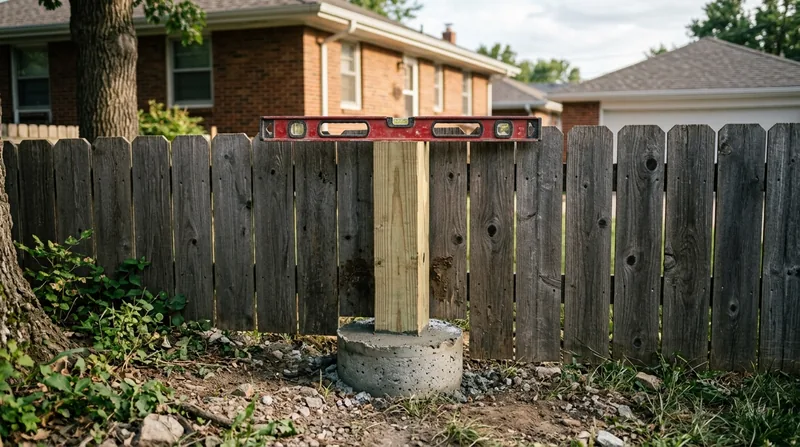 Fence Post Repair & Replacement Omaha